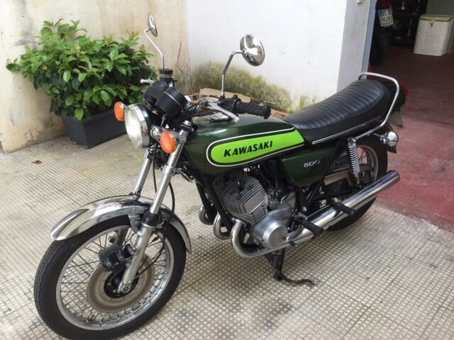 Kawasaki - Kawasaki 500 - H1 - MACH 3  - 500 cc - 1973年