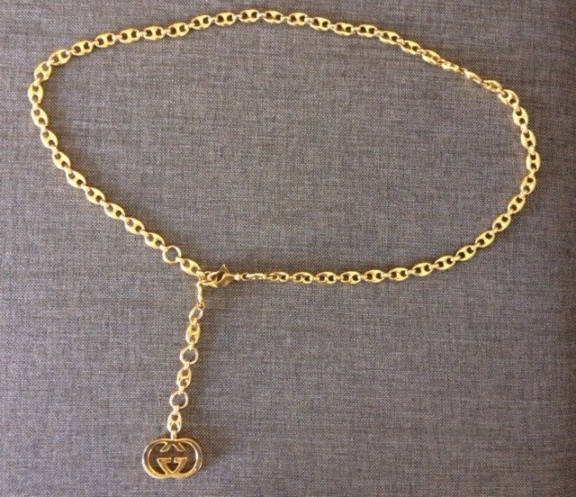 Gucci - golden chain jumper belt - Vintage - Catawiki