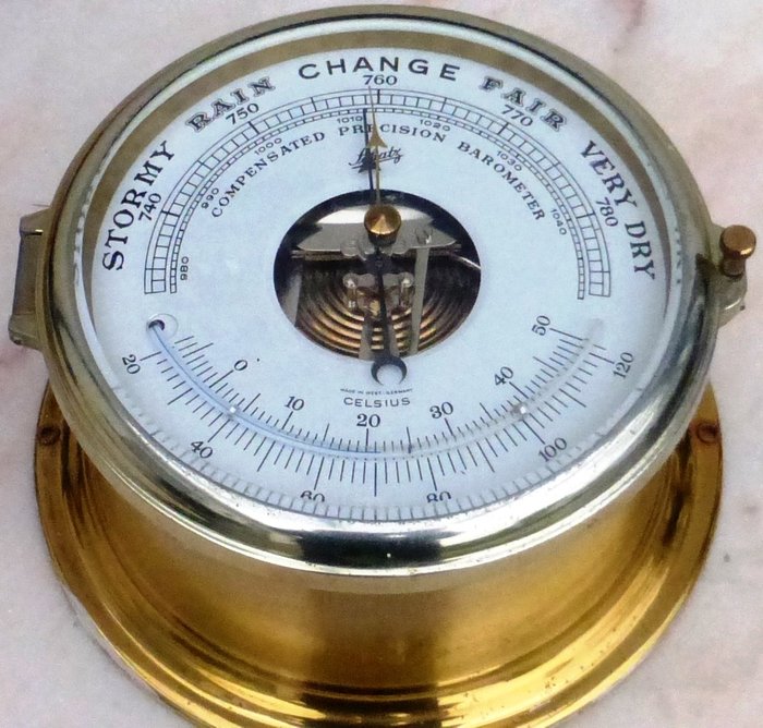 Schatz - maritime barometer / thermometer - Royal mariner