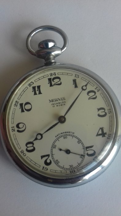 Monvis - orologio da tasca - 281 - Men - 1970-1979