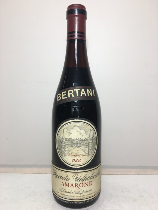 1964 Bertani Amarone Recioto della Valpolicella Classico - 1 bottle (72cl)