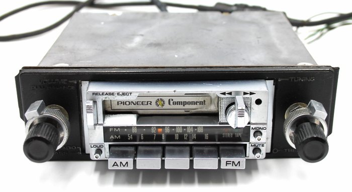 Pioneer Component KPX-9000 component vintage Top Audio Car 1980' Radio & Cassette