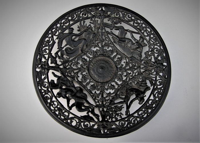 Buderus Kunstguss - cast iron wall plate designed by Karl Friedrich Schinkel - 20th century, Wetzlar, Germany
