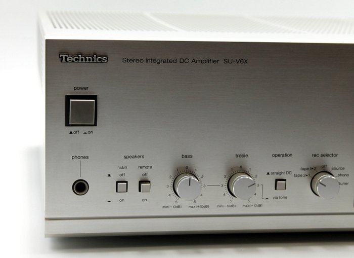Technics SU-V6X Stereo Integrated DC Amplifier - New Class-A