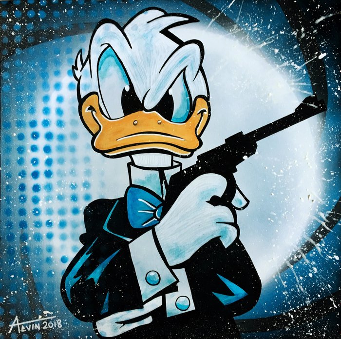 Alvin Silvrants - Donald Duck James Bond 007 3D