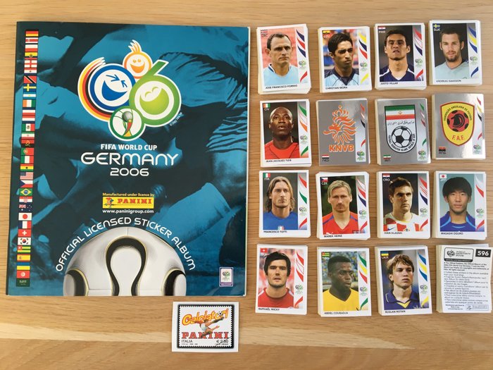 Panini World Cup Germany 2006 WC 06 Collection Packets 9 Different 