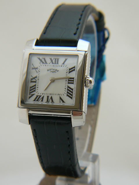 Rotary - Revelation Reverso ladies watch Duo Face - LS02901/07/ Pearlised Dial and Diamante edging - Damen - 1990-1999