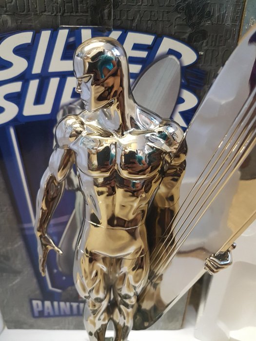 The Silver Surfer - Bowen designs silver surfer chromed  - First Edition