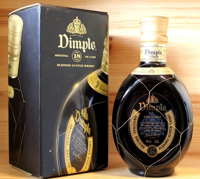 Dimple aged 18 years Original DeLuxe  Scotch Whisky, 500ml, 40%vol. incl. original box