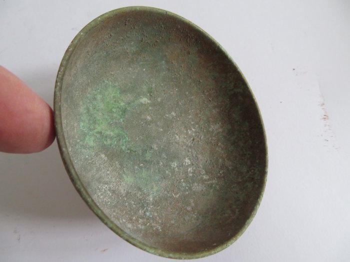 Ancient Chinese Bronze wine cup - 88 X 32 mm - (1) - Catawiki