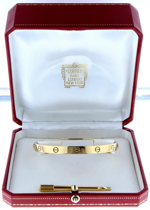 18K yellow gold Cartier Love Bracelet 
