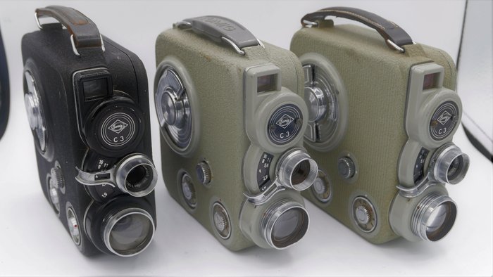 Eumig C3 - double 8 film cameras 1930, 1954 / 1959