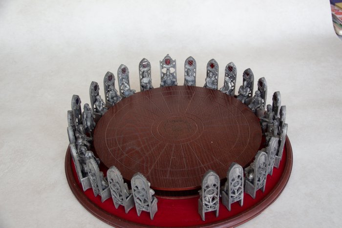 Miniature round table King Arthur