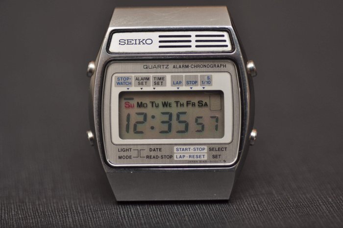 Seiko - NO RESERVE Vintage James Bond Digital Quartz - A158-5000 - Uomo - 1980-1989