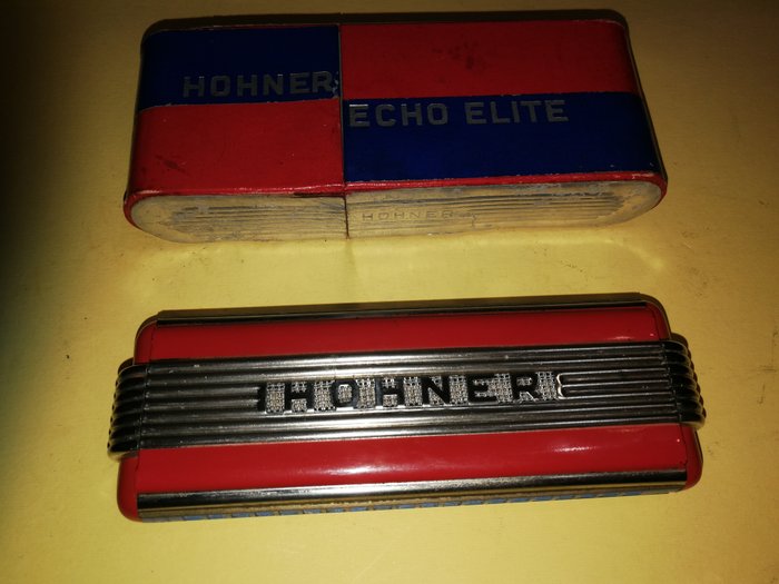 Hohner Echo Elite 12-hole double-clef harmonica - Germany 1933