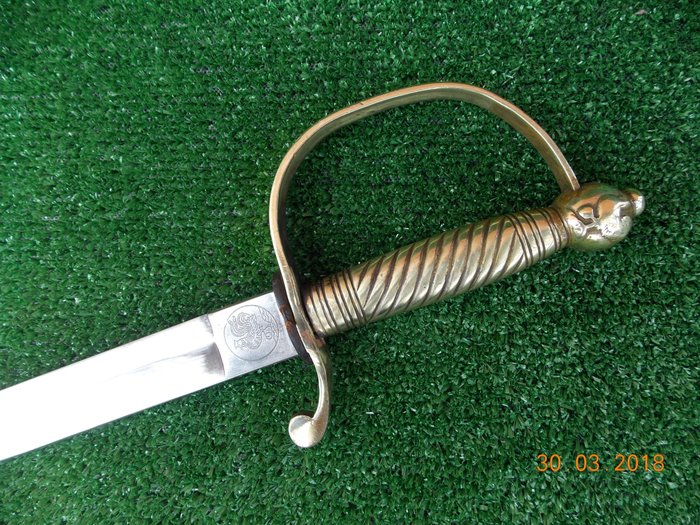 Sabre from the Buenos Aires Police 1880 Top Condition