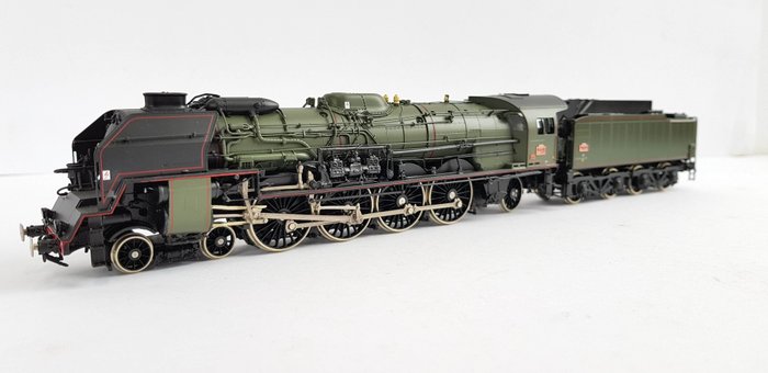 Lemaco H0 - 039 - Dampflokomotive mit Tender - 241-P1 - SNCF