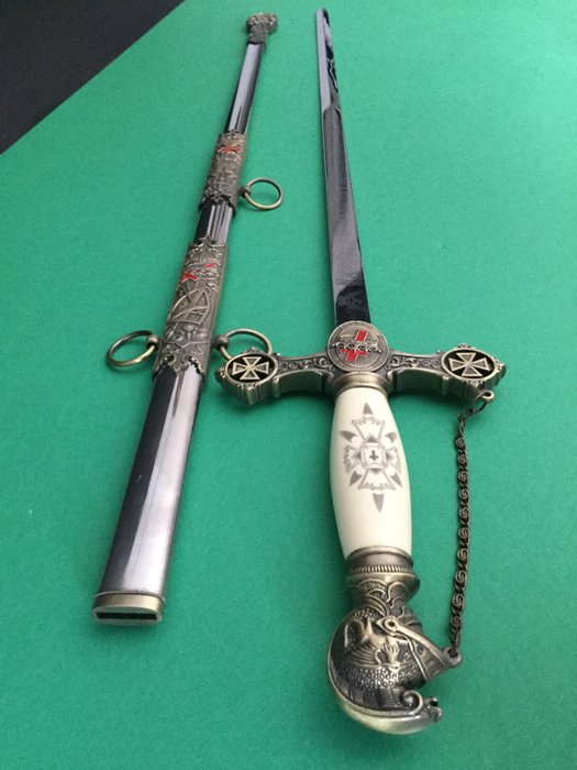 Épée Maçonnique de cérémonie et de rituels.XXe siècle 