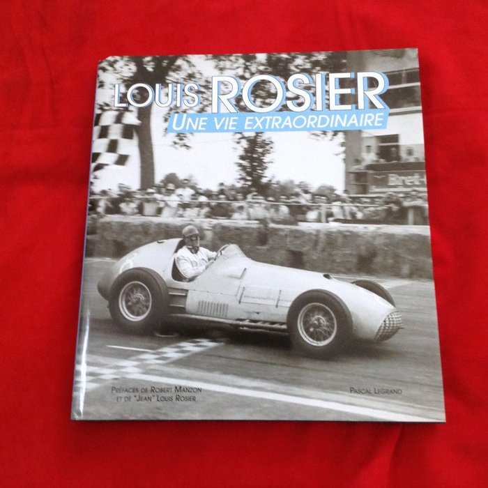 Boeken - rare Louis Rosier Un Vie Extraordinaire Ferrari ++ - 1993 (1 items) 