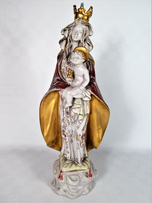 Paolo Marioni - Sculpture Madonna with child