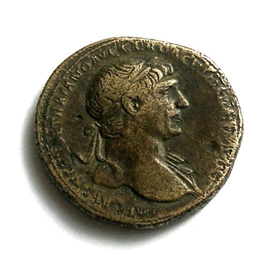 Empire romain - Sesterzio, Traiano (98-117 d.C.), 100-101 d.C.