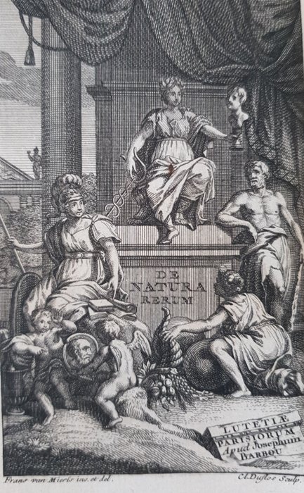 Titus Lucretius Carus - De rerum Natura - 1754 - Catawiki