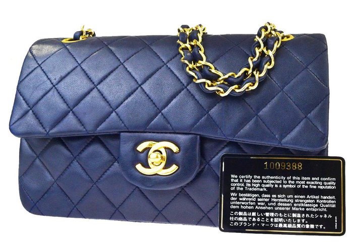 Chanel - Borsa a tracolla 2.55 catena doppia patta Shoulder bag  - Vintage