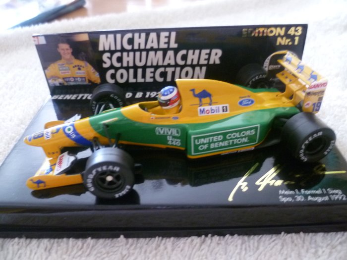 MiniChamps - 1:43 - Benetton Ford - Michael Schumacher - Catawiki