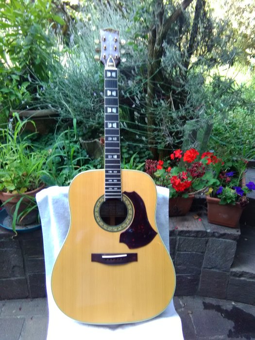 Original EKO guitar made in Recanati - Italy 080282 model Eldorado G - fixed but broken - vintage