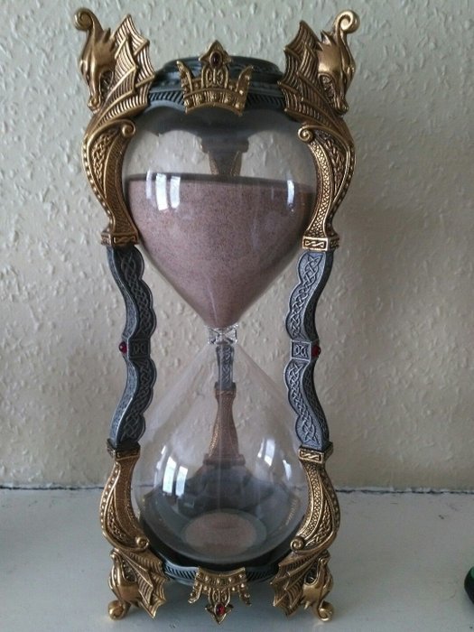 Merlin Hourglass, Franklin Mint, Hour glass, extremely rare