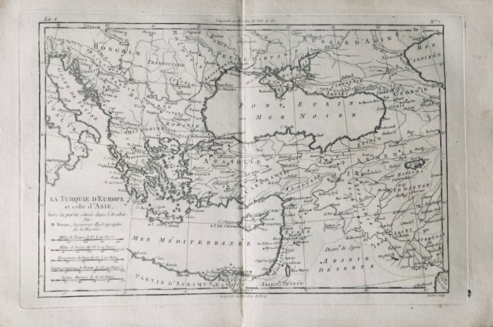 La Turquie D Europe Carte De La Perse 1761 1780