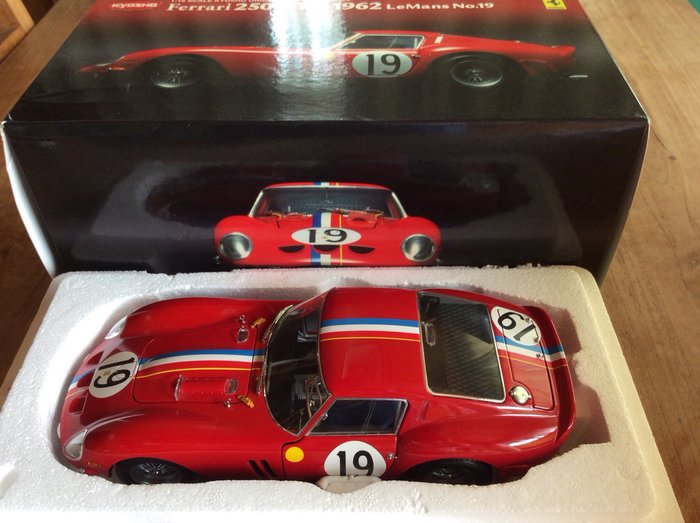 Kyosho - 1:18 - Ferrari 250 GTO - Class Winner Le Mans 1962 - Catawiki