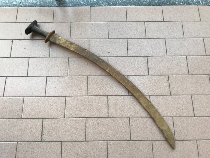 Antique sword from Ethiopia, Abyssinia, shotel, gurade (95 A)