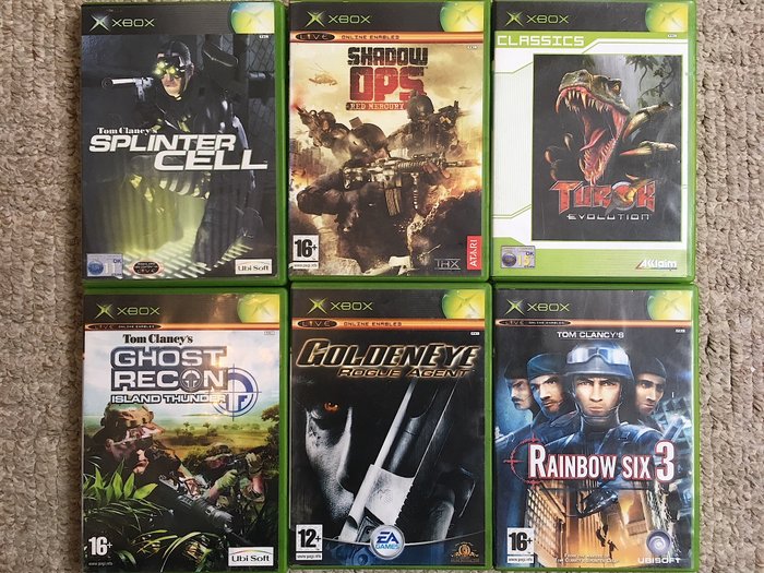 28 Original Xbox Games Including Rare Games & Huge Titles ...