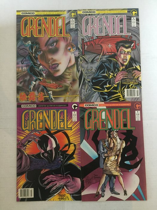 Grendel 1986 series # 9 near mint comic book