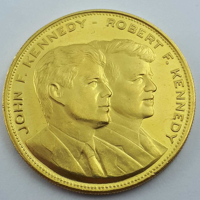 USA - Medal 'John & Robert Kennedy 1963-1968' - 15 g - Oro