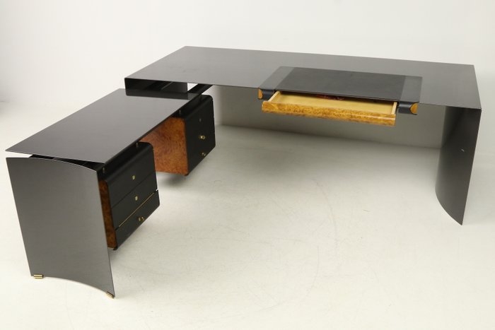 Paolo Piva For Herman Miller Executive Desk Of Steel Catawiki