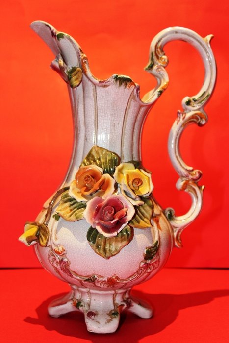 Bassano - Marked porcelain vase