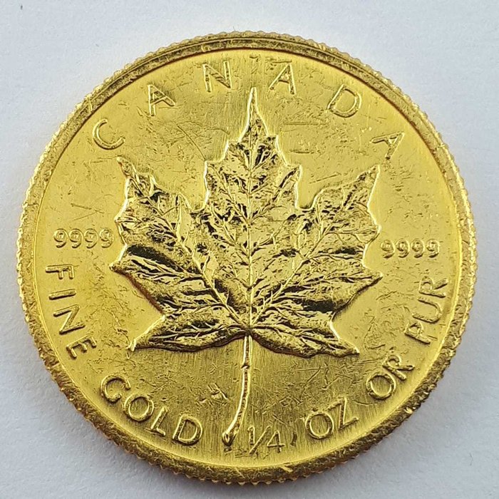 加拿大 - 10 Dollar 1986 Elizabeth II - 1/4 oz - 金