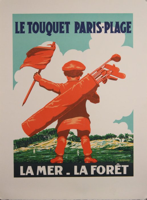 courchinoux - Le Touquet Paris Plage, la mer la forêt (1925) - Δεκαετία του 1990