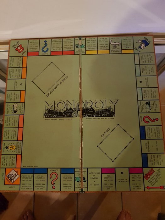 Old Board Games - Monopoly - Paris - France, circa 1950 - Catawiki