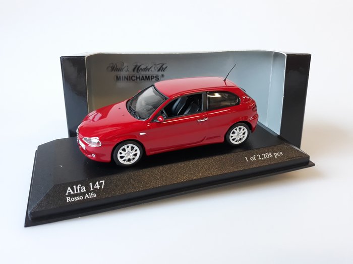 MiniChamps - 1:43 - Alfa Romeo 147 2005 - Limited Edition of 2.208 pcs.