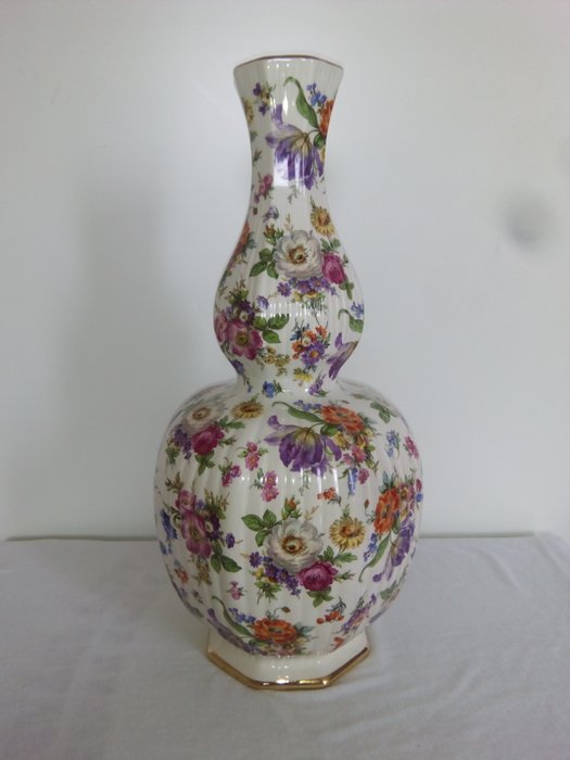 Boch Freres Keralux vase - Fleur de Sax series