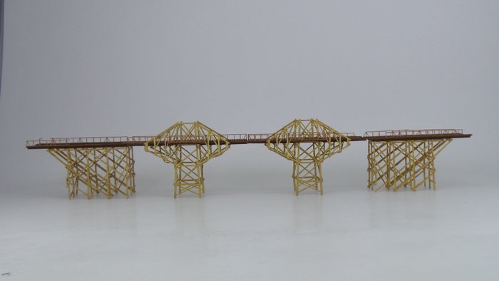 Faller H0 - B-568 - Krajobraz - Most zbudowany "Most na rzece Kwai"