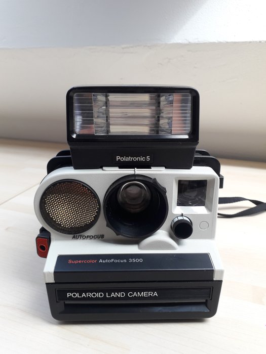 Polaroid Supercolor AutoFocus 3500 - Polatronic 5 Flash 1970s