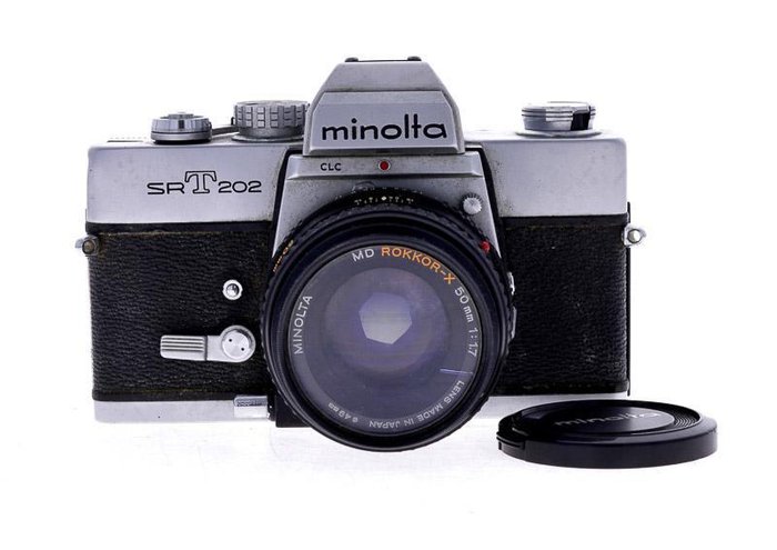 Minolta-SRT202 Model + MD50mm F 1.7 - Catawiki
