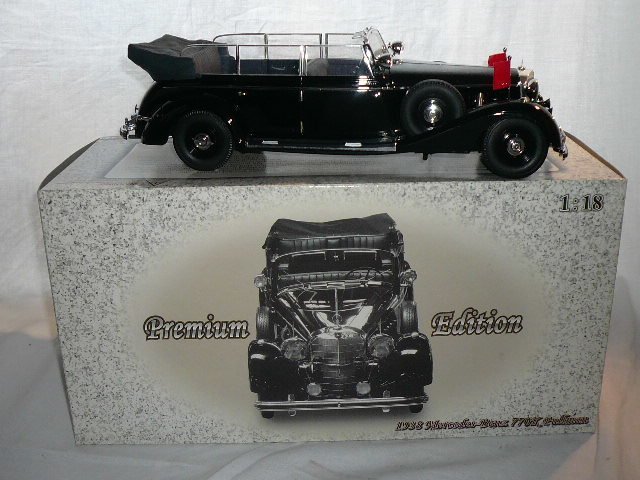 Signature Models - 1:18 - 1938 Mercedes-Benz 770K Pullman - Adolf Hitler