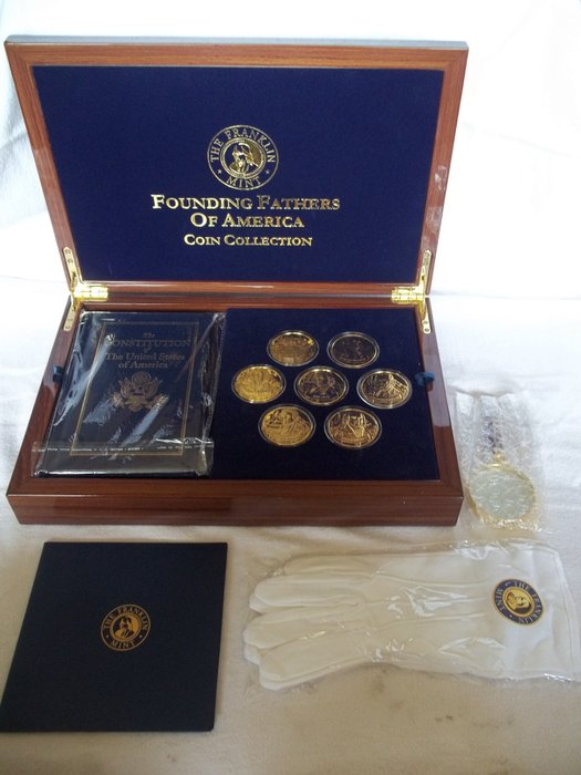Founding Fathers of America Coin Collection The Franklin Mint