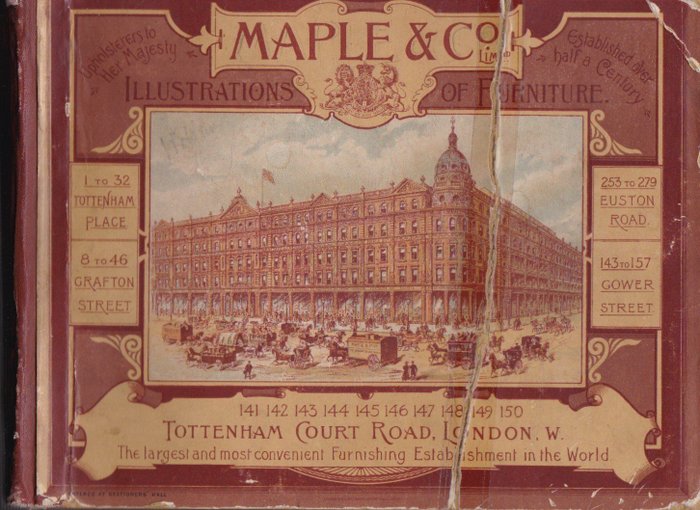 Maple Co Ltd Illustrations Of Furniture 1898 Catawiki