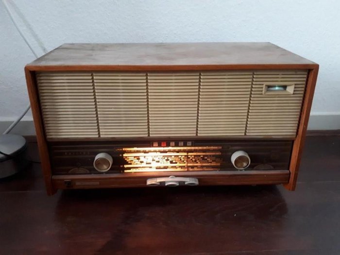 Philips B3W22A buizenradio 1962/1963 - werkend en met gebruiksaanwijzing
